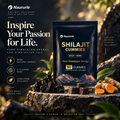 Shilajit Gummies Pure Himalayan Energy Superfood Supplement 90 Count Body & Mind Support